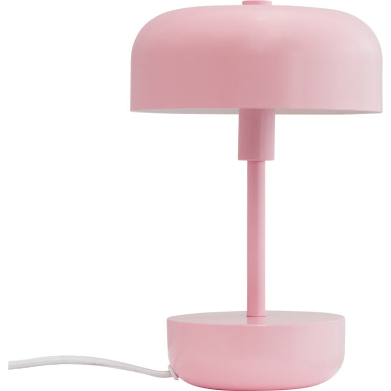 Dyberg Larsen Haipot bordlampe, lyserød