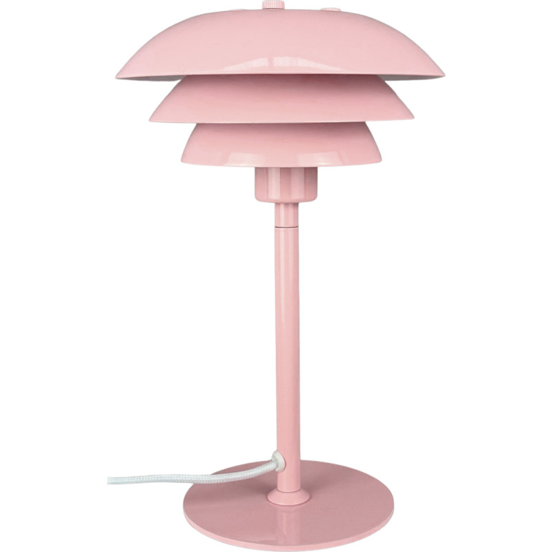 Dyberg Larsen Sixteen bordlampe, lyserød