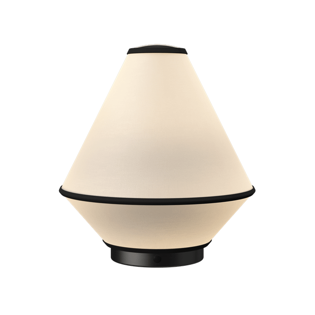 Edgeform Tafta Transportable Lampe Sort/Off-White