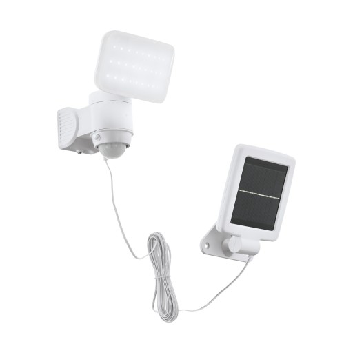 Eglo Casabas solcelle væglampe m/sensor - hvid