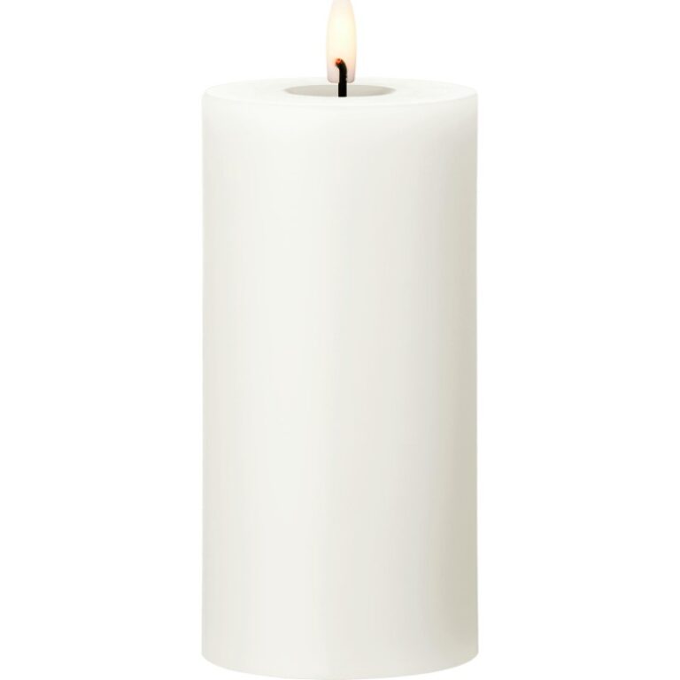 Ester & Erik LED bloklys, hvid, 15 cm