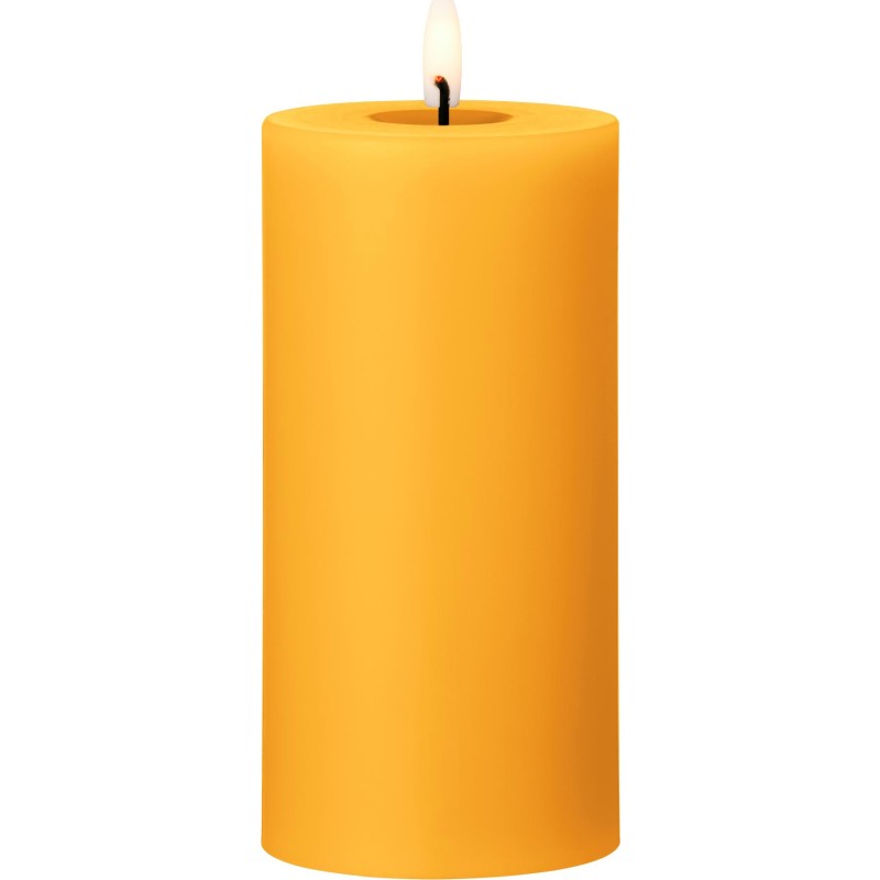 Ester & Erik LED bloklys, orange, 15 cm