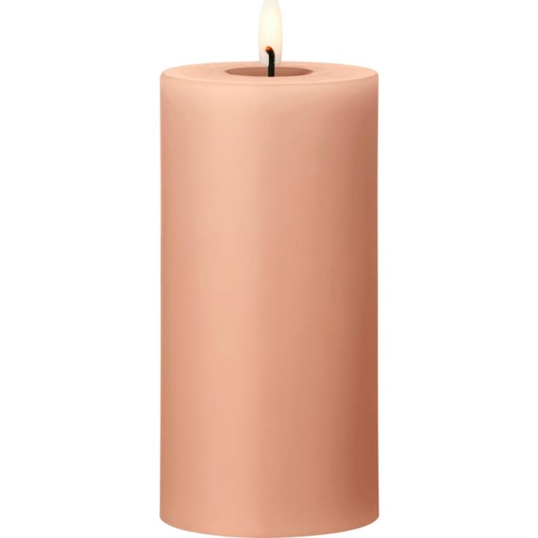 Ester & Erik LED bloklys, rosa, 15 cm