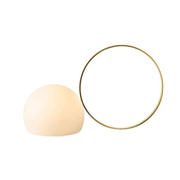 Estiluz Circ Bordlampe Indendørs Stor Guld