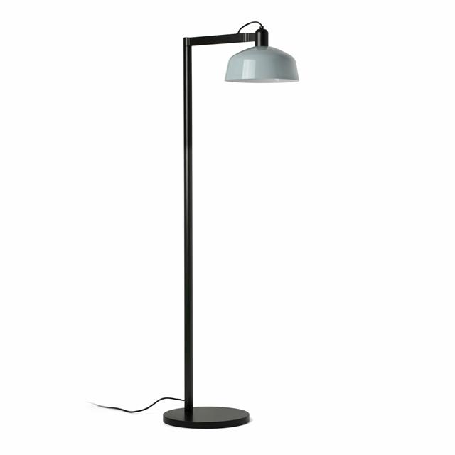 Faro TATAWIN Gulvlampe Satin Sort/Grayish Blue
