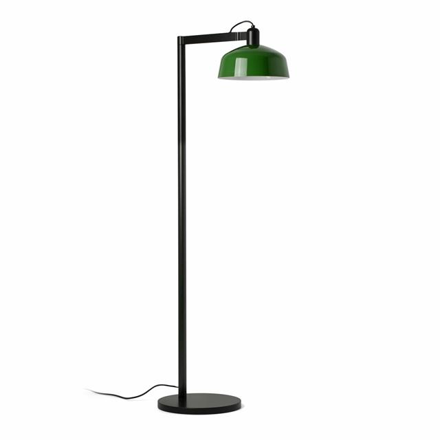 Faro TATAWIN Gulvlampe Satin Sort/Grøn