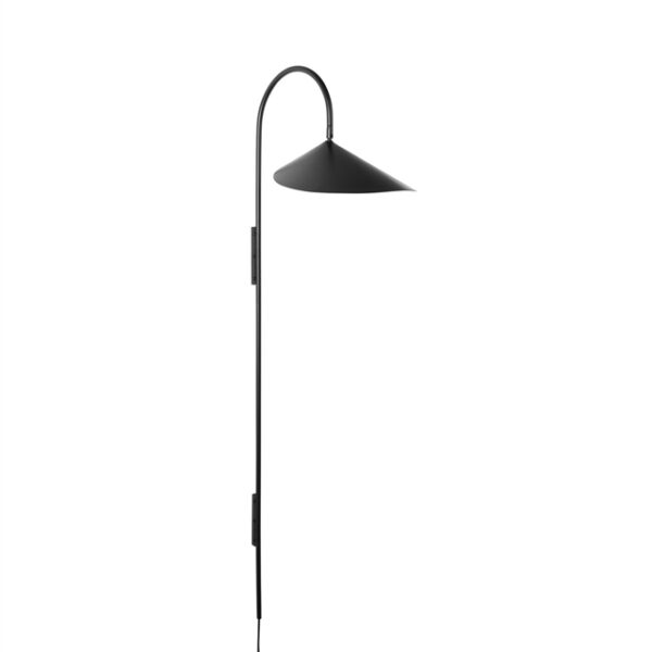 Ferm Living Arum Væglampe Tall Sort