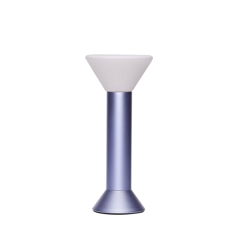 Flash Transportabel Lampe Metallic Purple