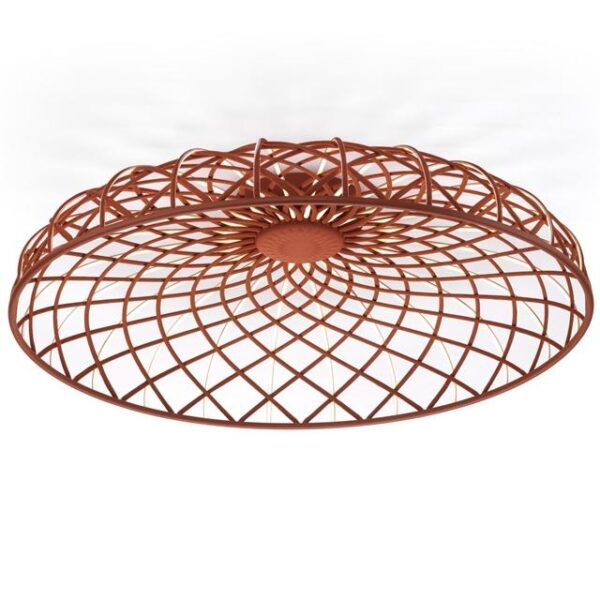 Flos Skynest C Loftlampe Brick Red