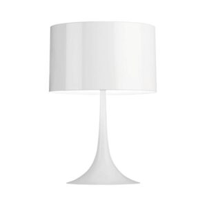 Flos Spun Light T1 Bordlampe Hvid