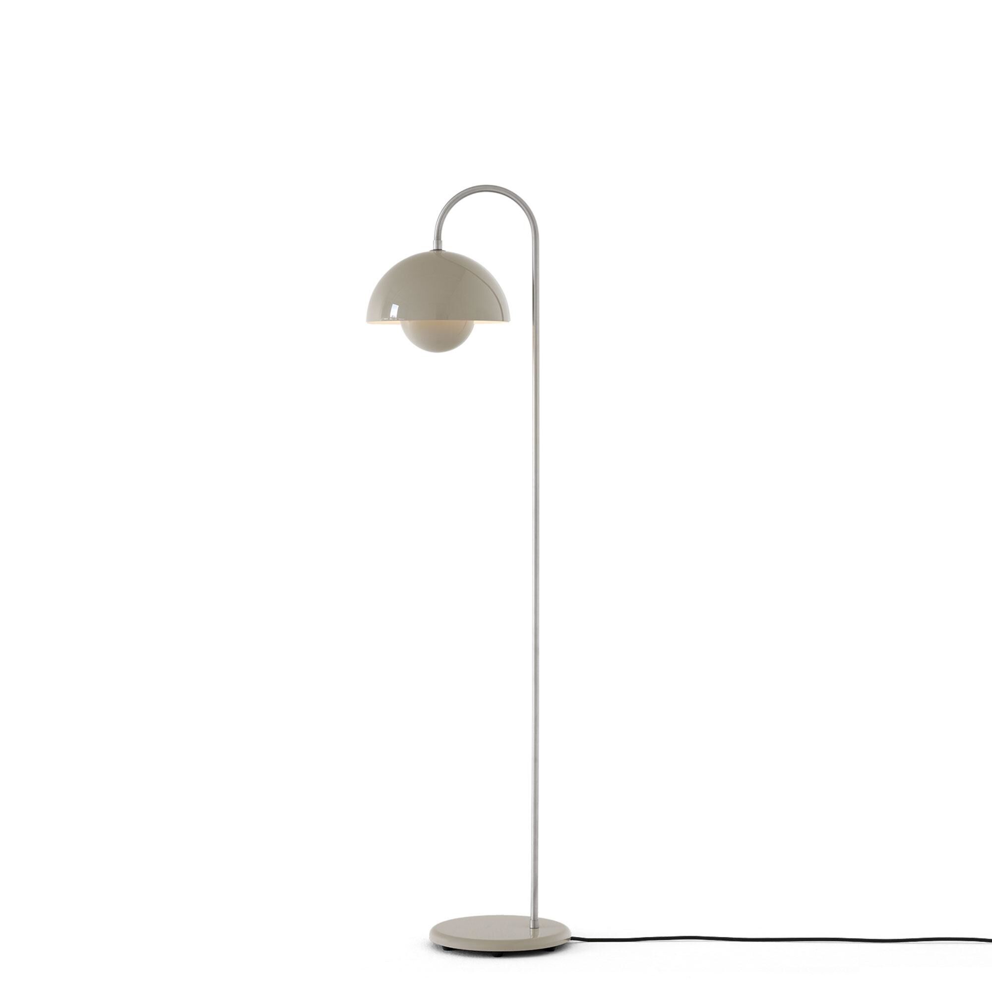 Flowerpot VP12 Gulvlampe Grå Beige