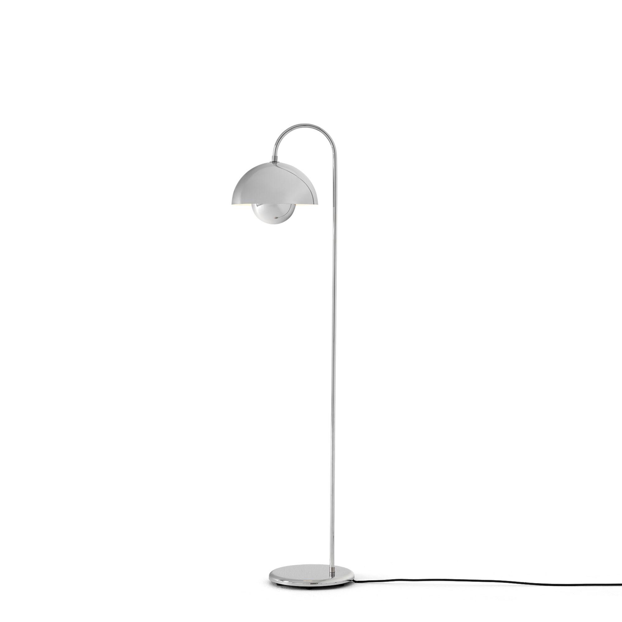 Flowerpot VP12 Gulvlampe Krom