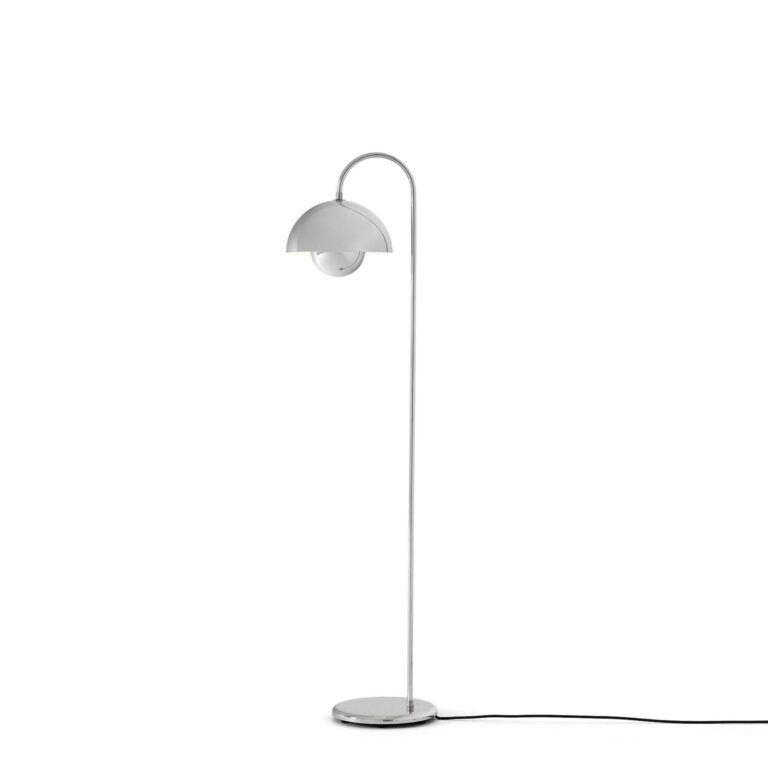 Flowerpot VP12 Gulvlampe Krom