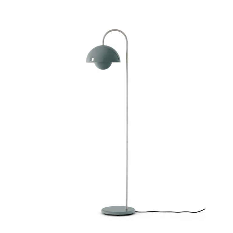 Flowerpot VP12 Gulvlampe Stone Blue