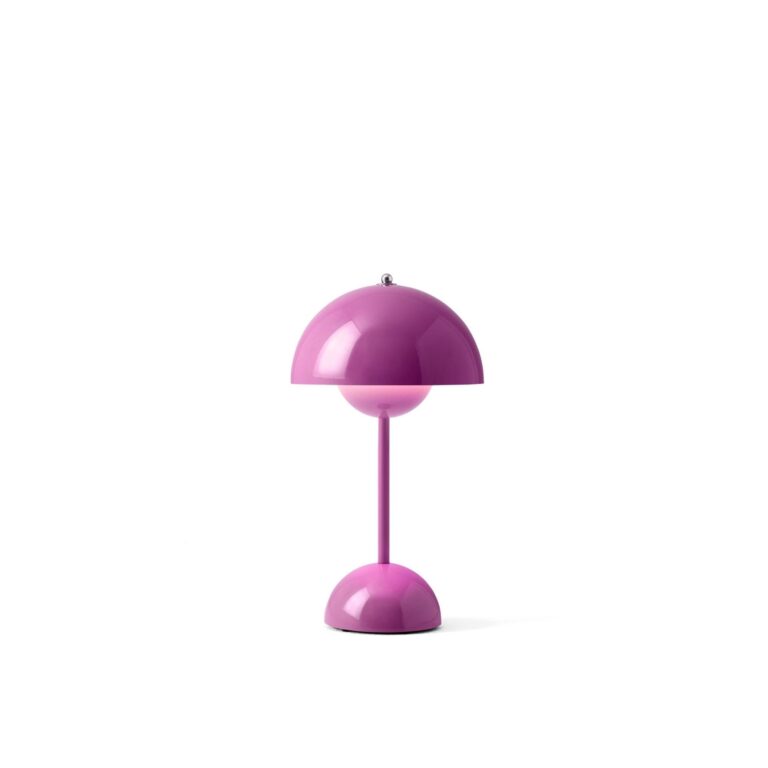 Flowerpot VP9 Transportabel Lampe Tangy Pink
