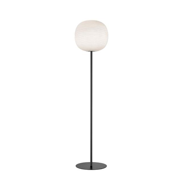 Foscarini Gem Gulvlampe Hvid/ Sort