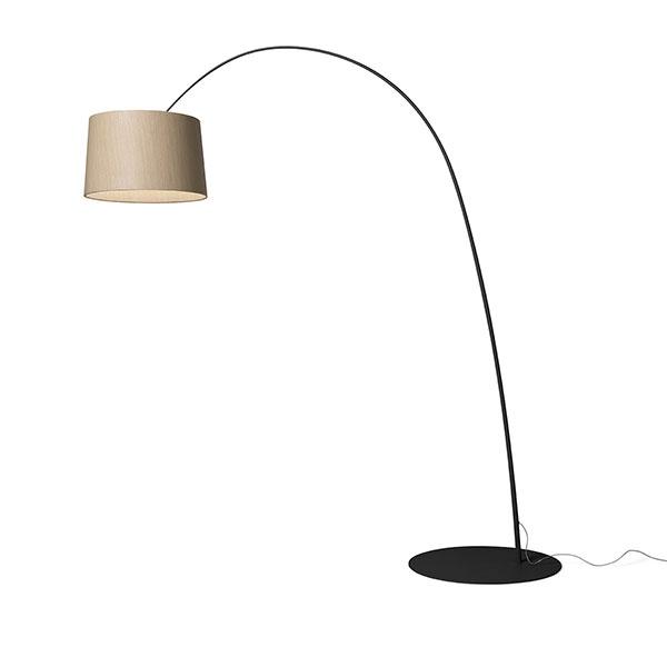 Foscarini Twiggy Gulvlampe My Light Sort & Træ