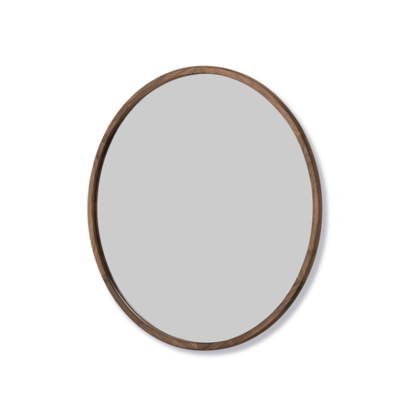 Fredericia Furniture Silhouette Spejl Valnød Ø100 cm