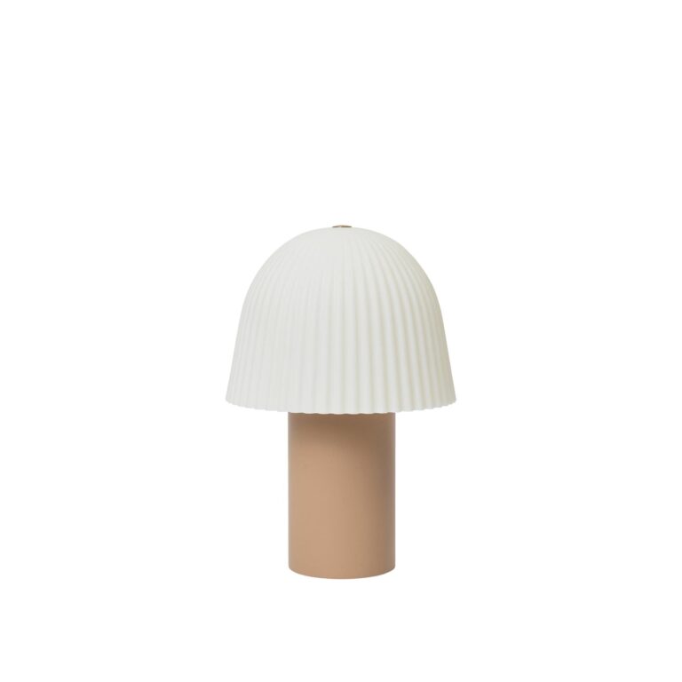 Frill Transportabel Lampe Rose/Hvid