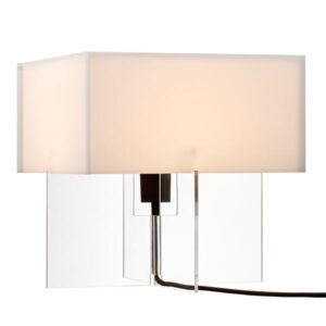 Fritz Hansen Cross-Plex T-300 Bordlampe Klar Akryl