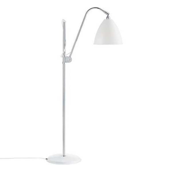 GUBI Bestlite BL3M Gulvlampe Mat Hvid & Krom