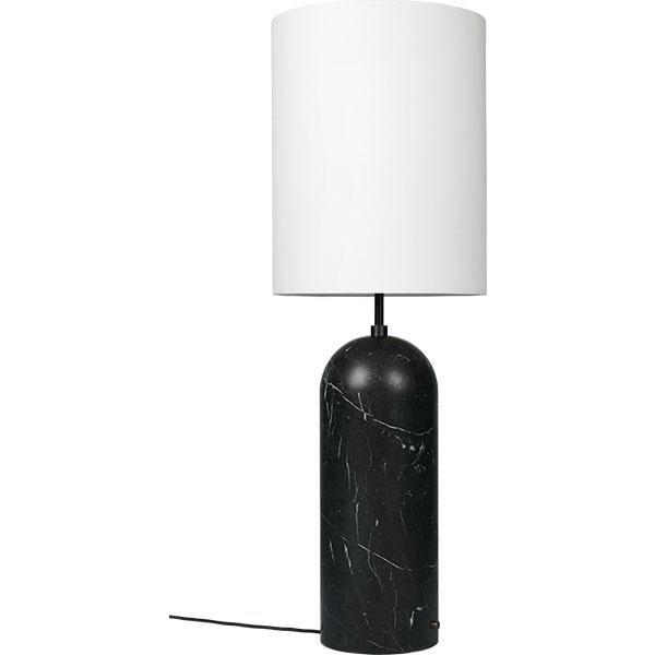 GUBI Gravity Tall Gulvlampe XL Sort/Hvid