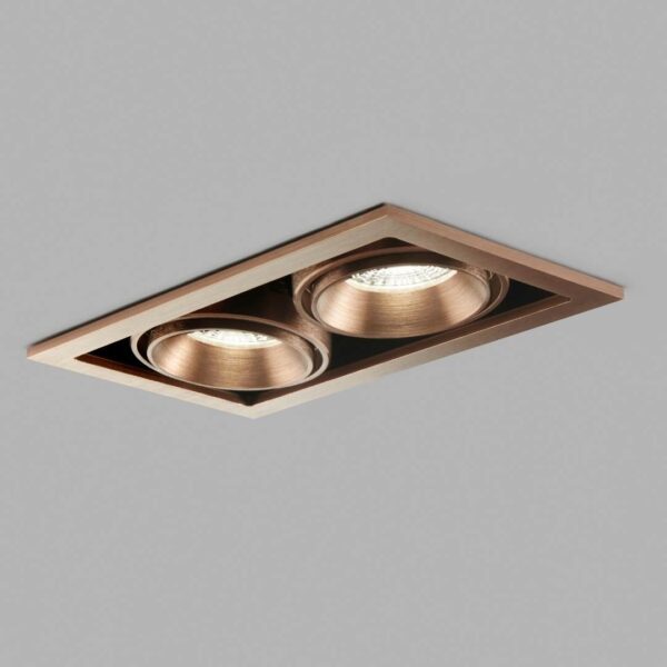 Ghost+ 2 - 2 x 10W LED Rose Gold -Så længe lager haves- LIGHT-POINT