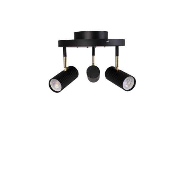 Globen Lighting Hubble 3 Loftlampe Sort