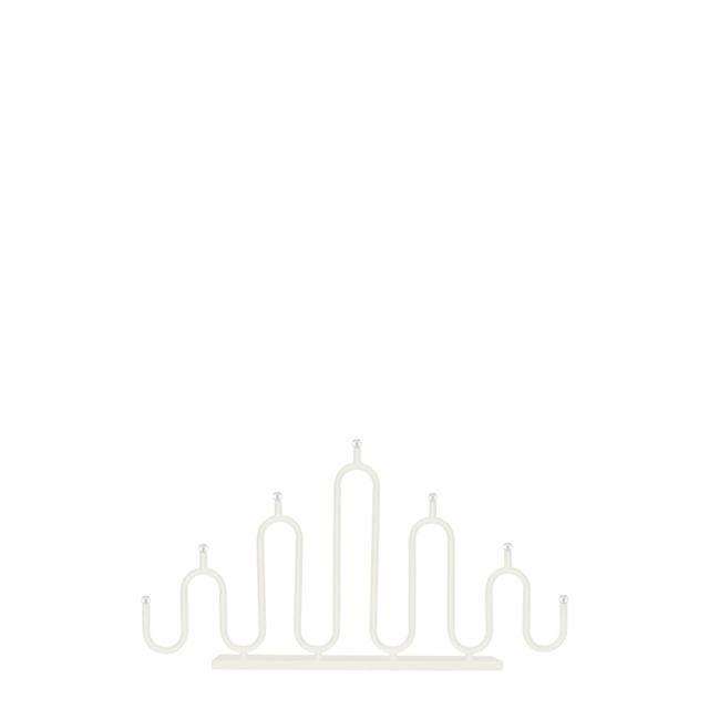 Globen Lighting Noel 7 Adventslysestage/Transportabel Lampe Elfenbenshvid