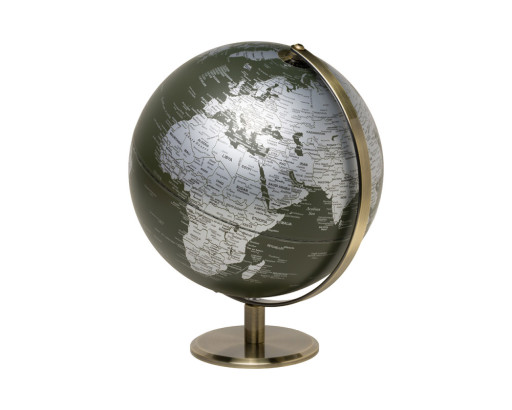 Globus med lys fra lande - Ø25/grøn