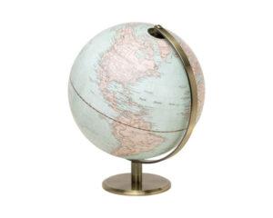 Globus med lys fra lande - Ø25/vintage