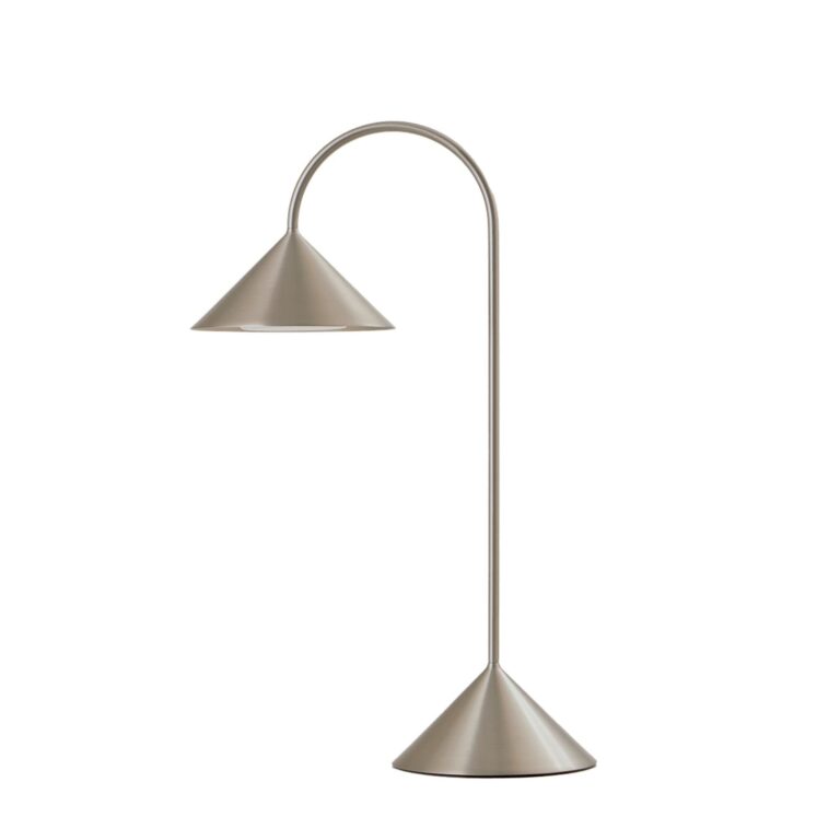 Grasp Transportabel Lampe H47 Børstet Rustfrit Stål