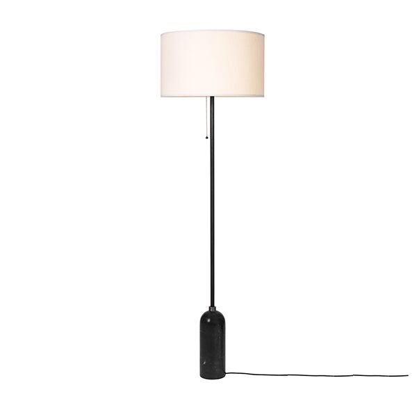 Gravity Gulvlampe Stor Sort/Hvid