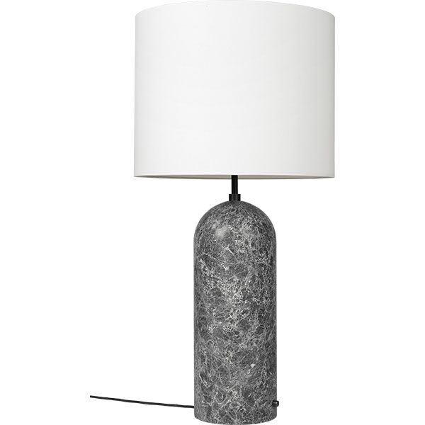 Gravity Low Gulvlampe XL Grå/Hvid