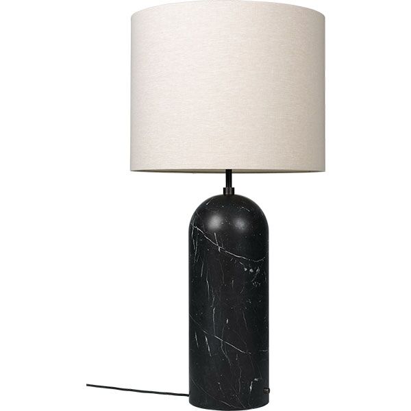 Gravity Low Gulvlampe XL Sort/Canvas