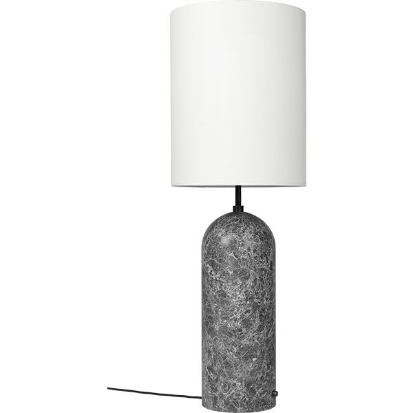 Gravity Tall Gulvlampe XL Grå/Hvid