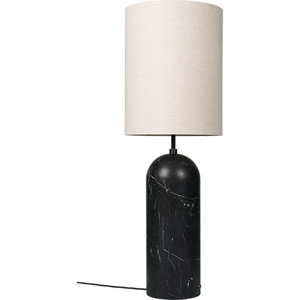 Gravity Tall Gulvlampe XL Sort/Canvas
