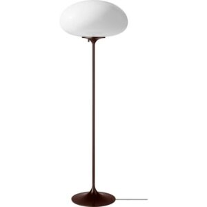 Gubi Stemlite Gulvlampe H110 Sort Rød/Opal