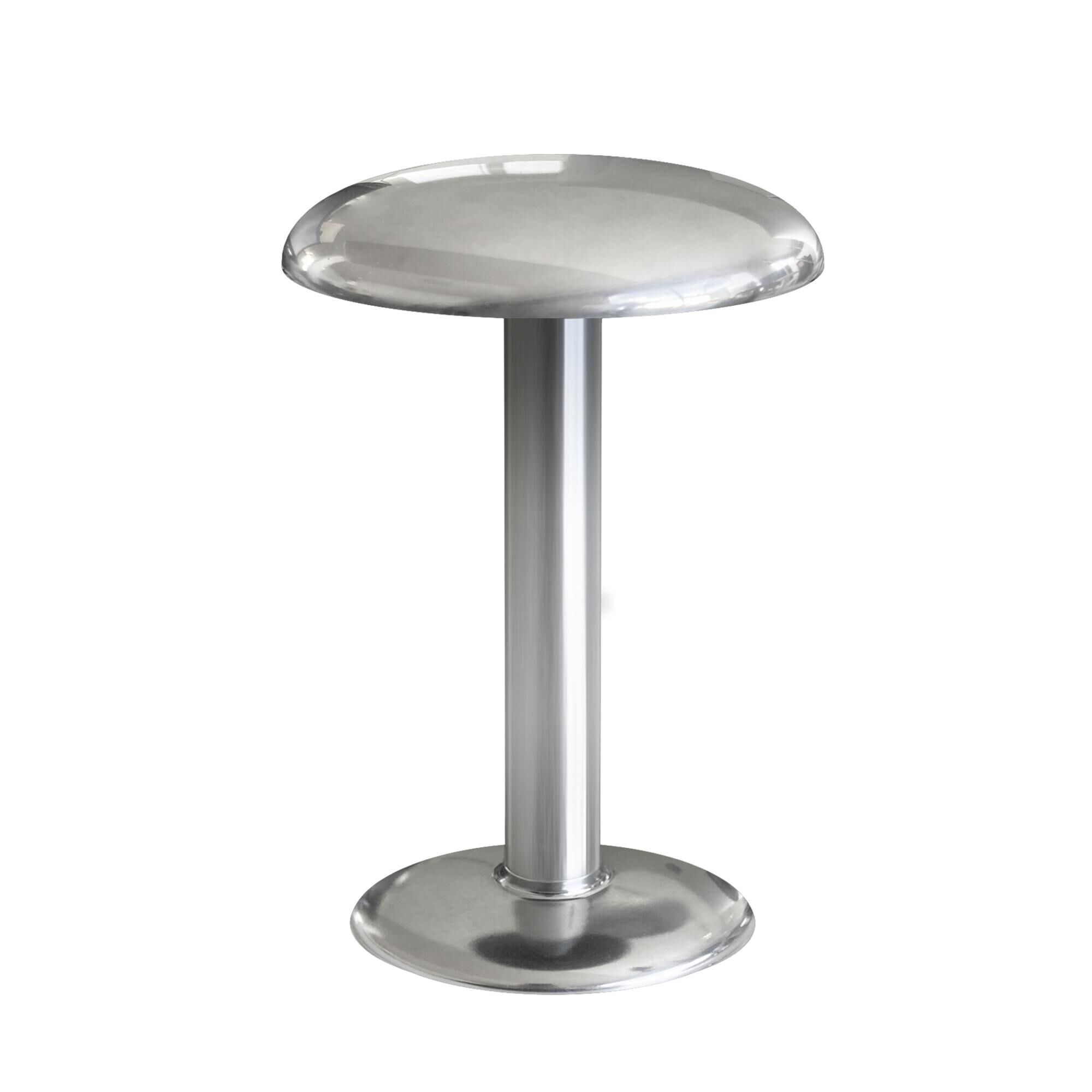 Gustave Transportabel Bordlampe Poleret Sølv 3000K