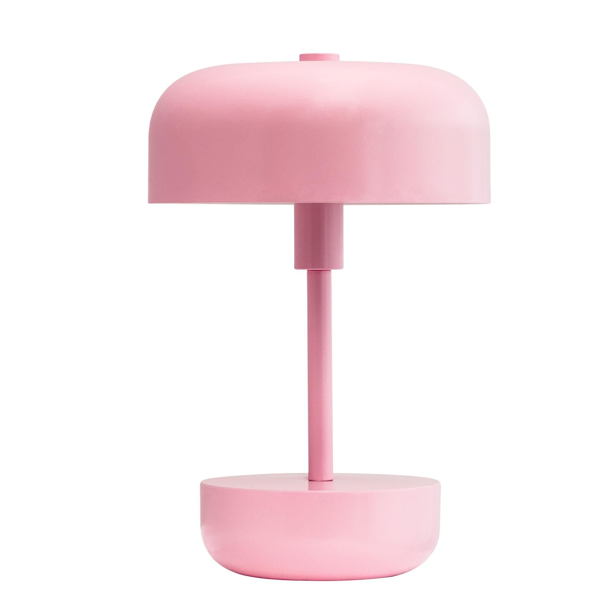 Haipot LED Transportabel Lampe Lyserød