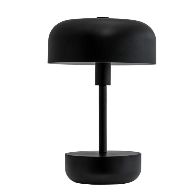 Haipot LED Transportabel Lampe Sort