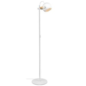 Halo Design D.C Gulvlampe Ø18 Hvid/Eg