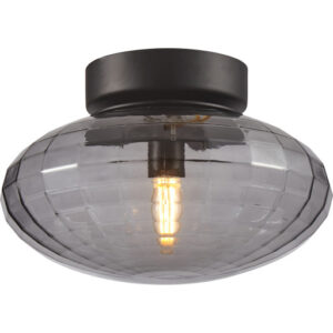 Halo Design Mesh loftlampe, røgfarvet, Ø20 cm