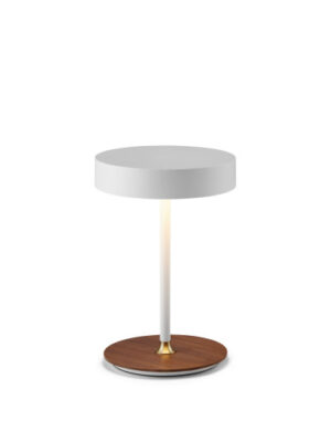 Halo Design On The Move genopladelig bordlampe - hvid