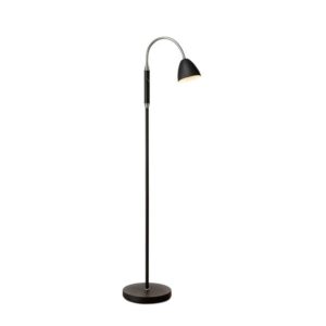 Halo Design Room Gulvlampe 1-Arm Sort Krom