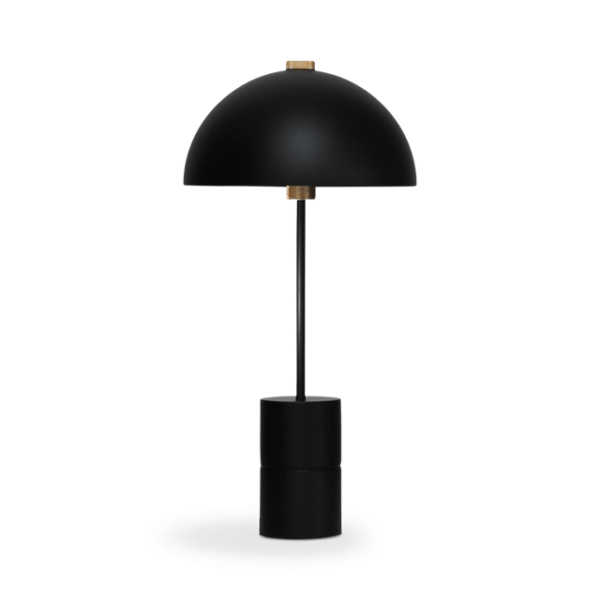 Handvärk Studio Bordlampe Sort & Messing