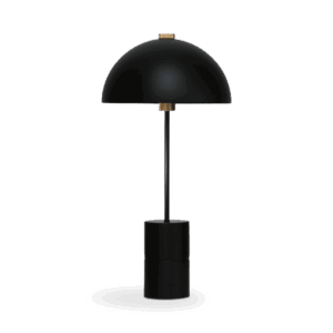 Handvärk Studio Bordlampe Sort & Messing