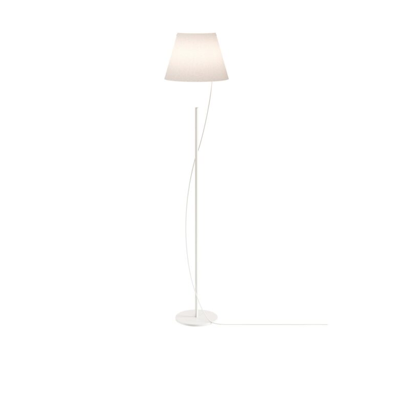 Hover Gulvlampe Hvid