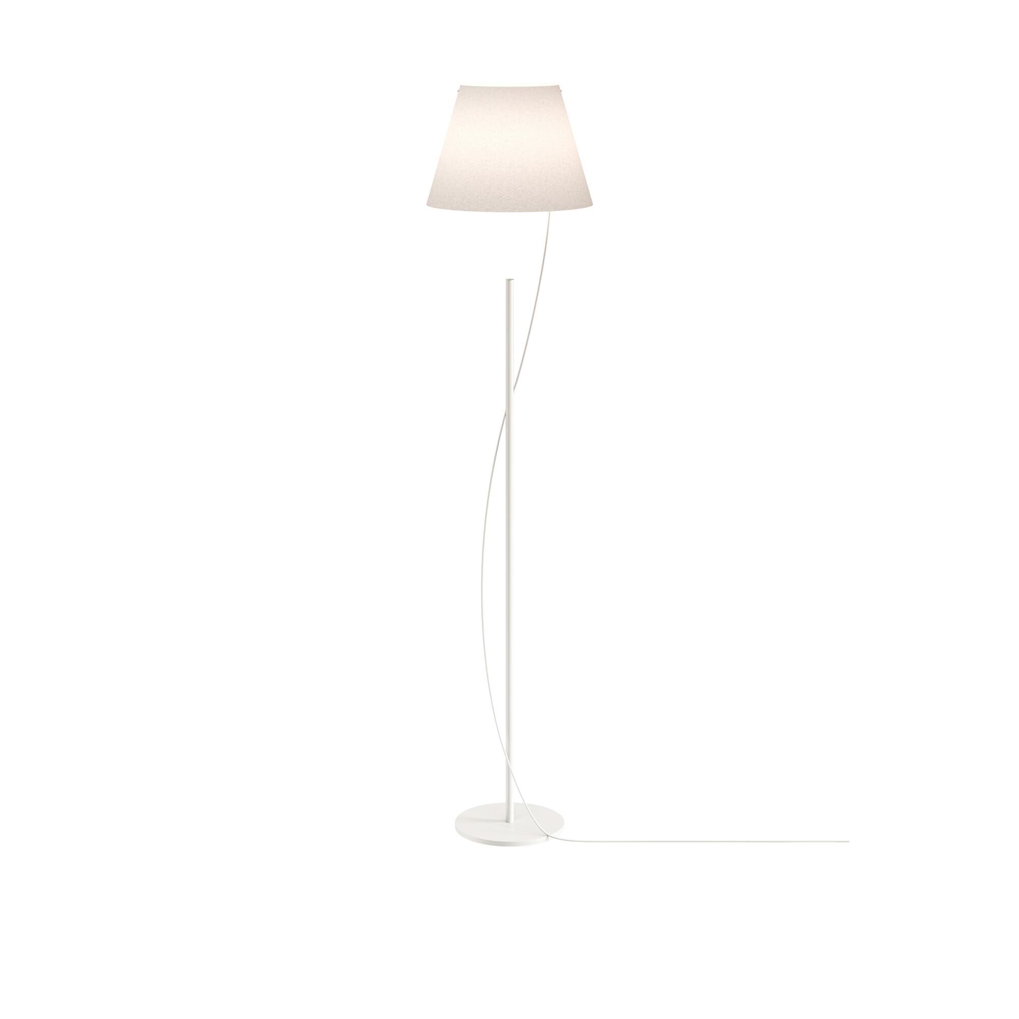 Hover Gulvlampe Hvid