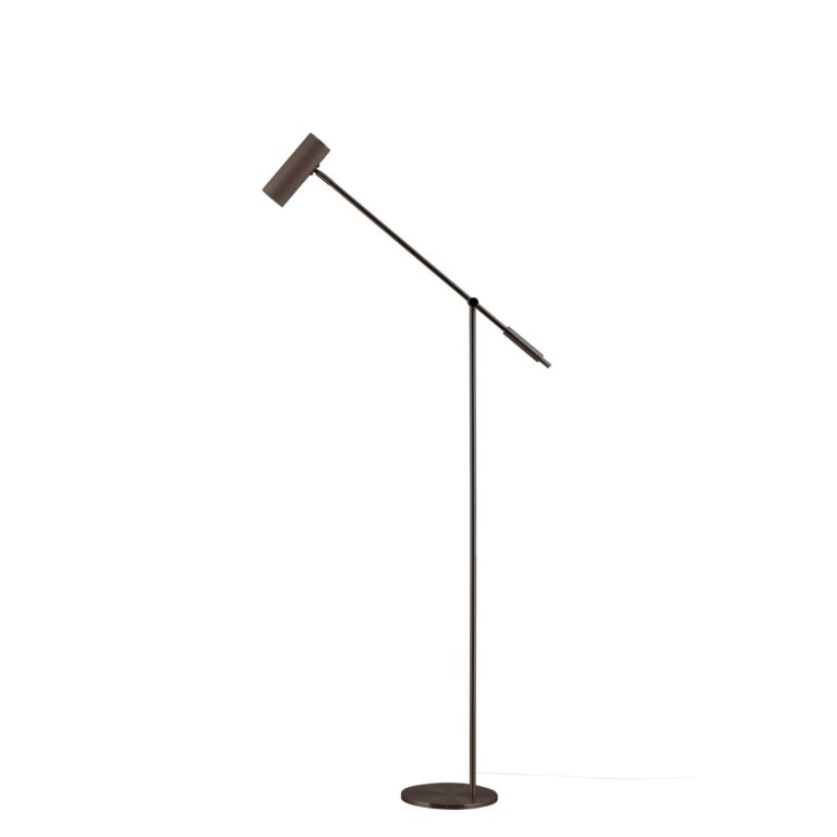 Hubble Read Gulvlampe Bronze